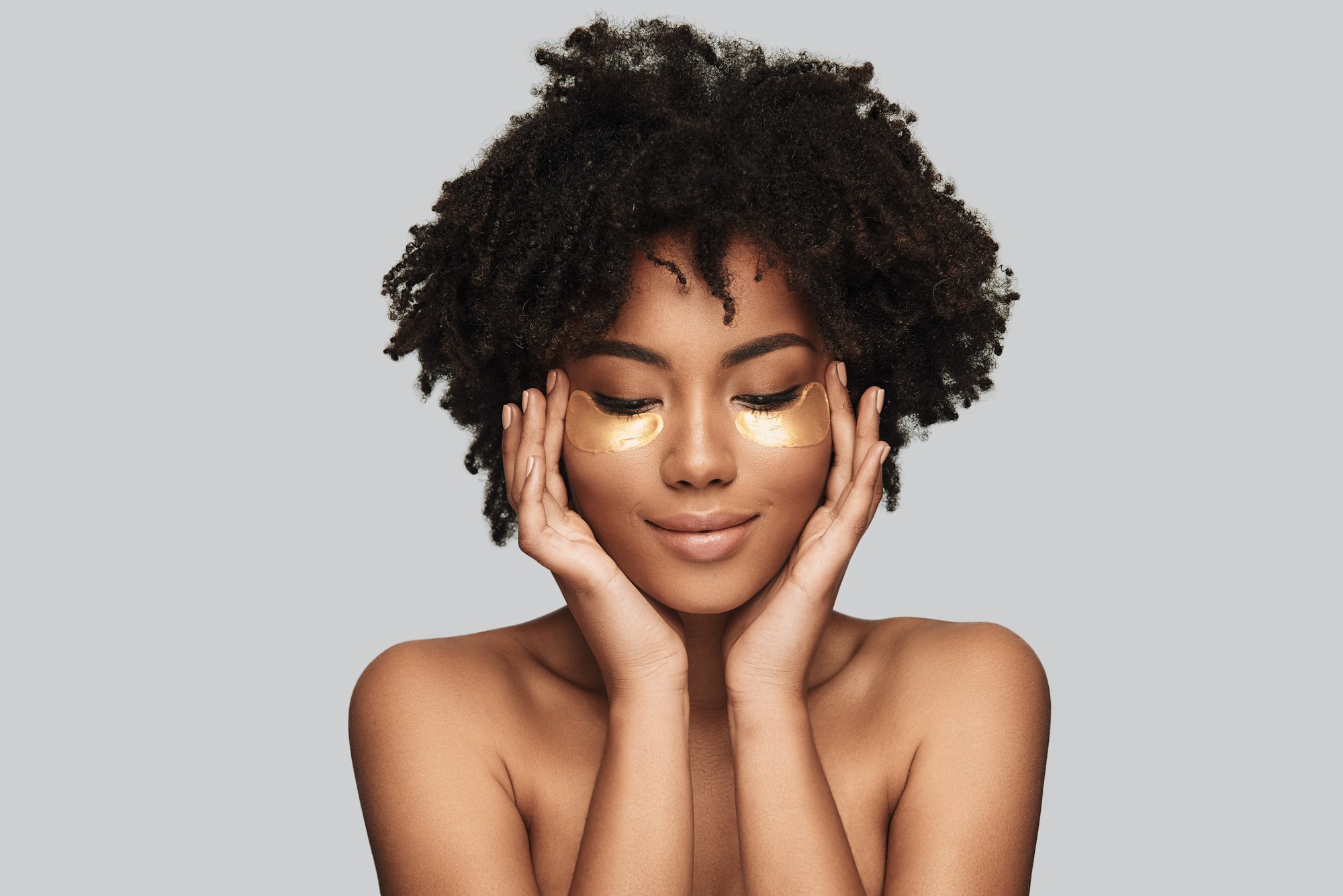 Taking good care of skin.